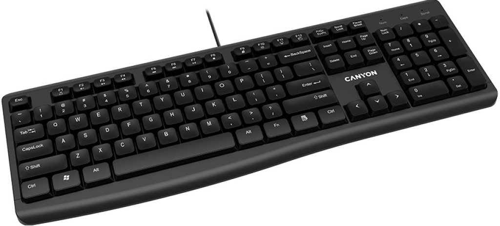 Клавиатура Canyon CNE-CKEY5-BG
